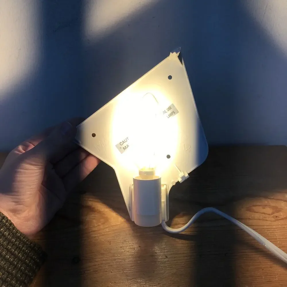 IKEA Smila Dark Blue Star Stjarna Wall Kids Room Lamp Light 10.75“